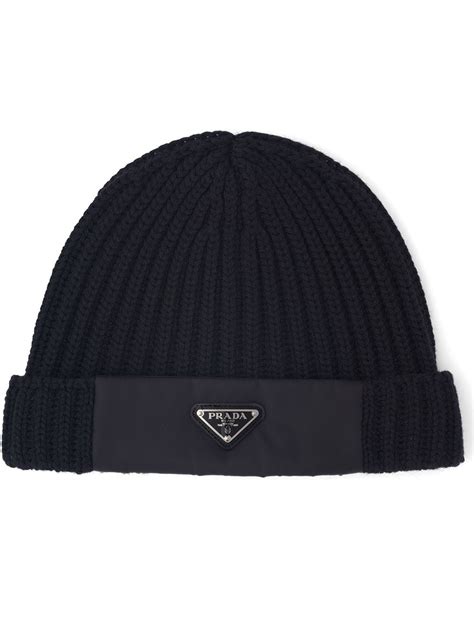 mens prada beanie|prada cap price.